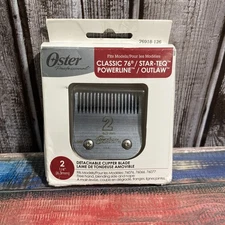 Oster Detachable Clipper Replacement Blades #2-S 1/4" (6.3mm) OPEN BOX 