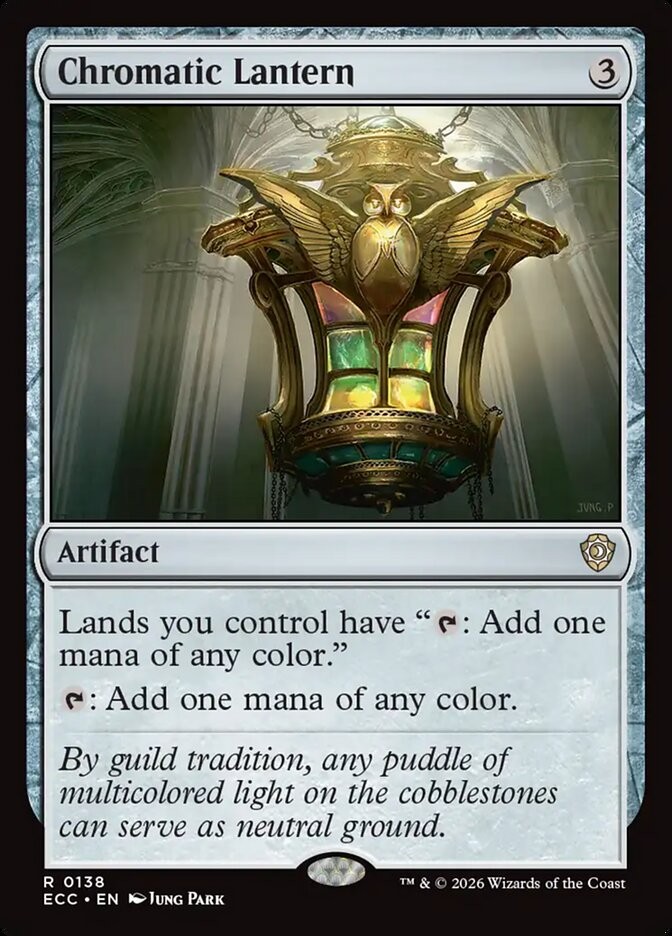 Chromatic Lantern 138 NM Lorwyn Eclipsed Commander MTG