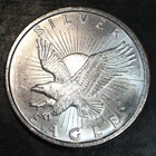 1oz Silver Bullion Classic Sunshine Minting Silver Eagle WE COMBINE SHIP #R819