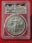 2017-W American Silver Eagle $1 Dollar ASE PCGS SP 70 BURNISHED FDI  #MF-T1344