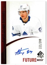 2020-21 SP Authentic Retro Future Watch Auto ALEXANDER BARABANOV RFWA-BA 221/399