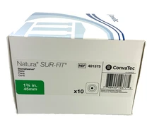 10 Ct Convatec 401575 Natura Sur-Fit Wafer 1-3/4" Flange Exp 11/2026-2029