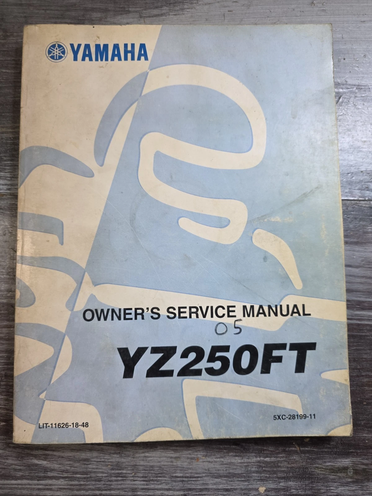 Yamaha YZ250FT 2005 Factory Service Manual Repair Book OEM LIT-11616-18-48