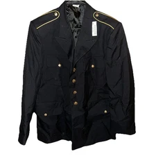 Defense Logistics Agency Jacket Uniform Men's 43R Polyester Wool Adults