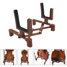Violin Stand Holder Musical Instrument Storage Shelf Professional Fiddle