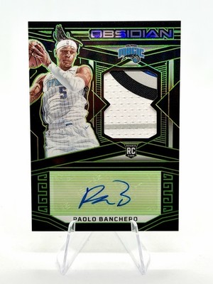 Paolo Banchero 2022-23 Panini Obsidian Green Electric Etch RPA /25 #226 Magic