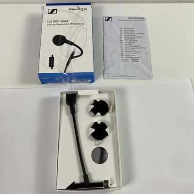 Sennheiser HD 500 BAM Boom Arm Microphone 3.5mm Jack for HD 560S 620S Headphones