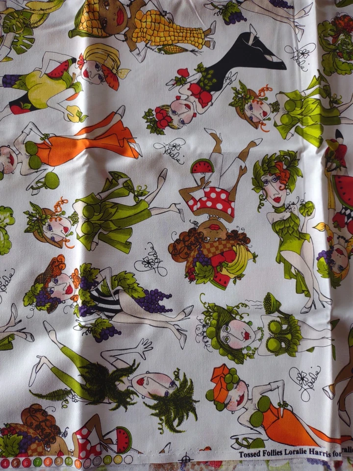 Colección de tela de edredón Tossed Follies for Loralie Designs Foto 2 de 4