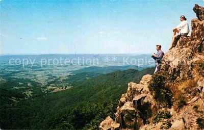 Virginia US-State Shenandoah Valley Below 