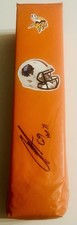 JARED ALLEN SIGNED AUTOGRAPHED MINNESOTA VIKINGS TOUCHDOWN PYLON +INSC JSA COA!