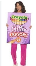 InSpirit Designs Glitter Crayola Box Adult Costume. NWT One Size 22 