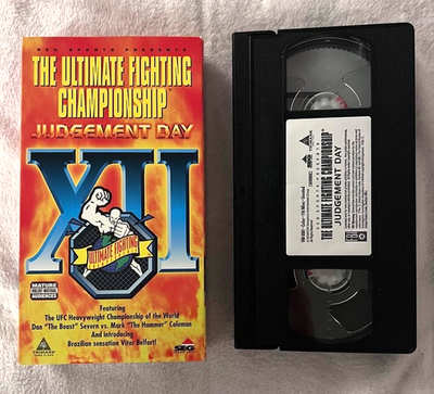 The Ultimate Fighting Championship: Judgment Day XII 1997 VHS Tape