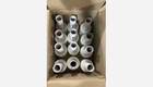 12 Rolls 5" x 1000Ft 80 Gauge Clear Hand Wrap Stretch Shrink Film with Handle