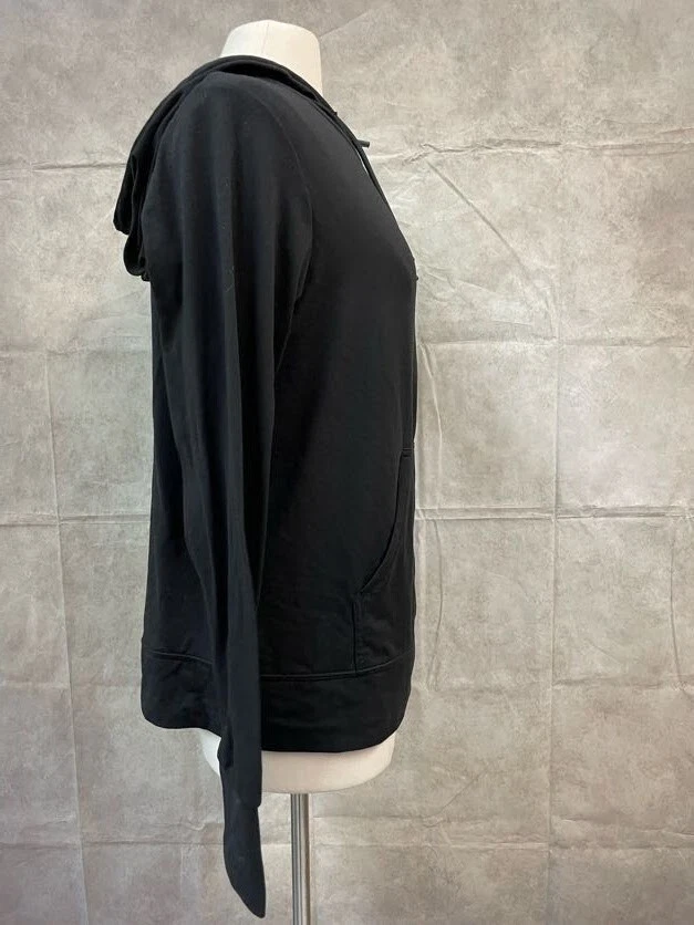 Athletic Works Women's Black Full Zip Hoodie Size L (12-14) - Image 4 of 4