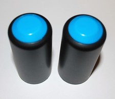 2 PCS Replacement Mic Battery Screw on Cap/Cover/Cup for SHURE PGX/SLX Wirelesss