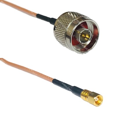 RG316 N MALE to SMC FEMALE RF Cable Rapid-SHIP LOT