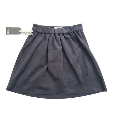 NWT Aritzia Wilfred Free Nescher Wrap Faux Suede Stretchy Waist