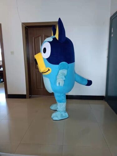 Bluey dog  mascot costume party carnival adult fancy cosplay fast to