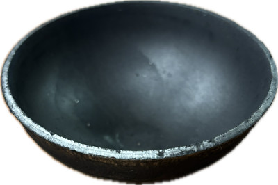 Pipe caps: domed steel weld on 3 1/2''