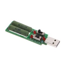 USB Load Resistor Electronic DC Adjustable Switch Tester Resistance Moudule-