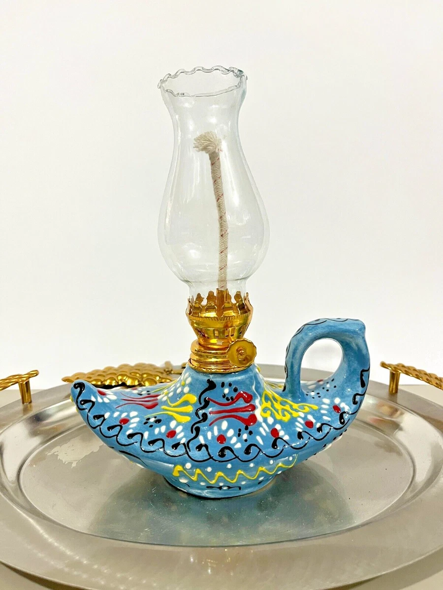 Ceramic sale hurricane lamp
