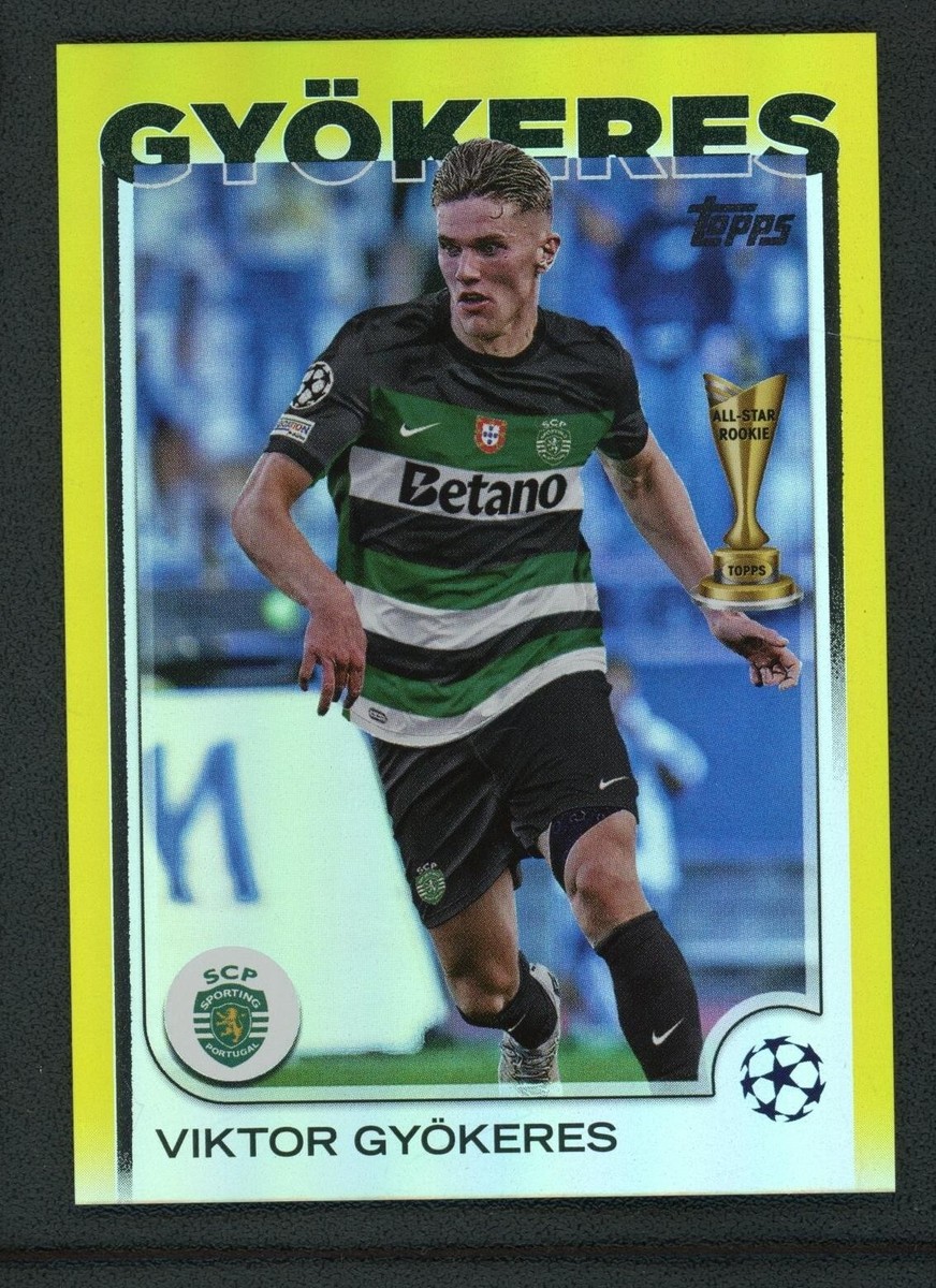 2025 VIKTOR GYOKERES 047/175 TOPPS UEFA CHAMPIONS LEAGUE GOLD | eBay