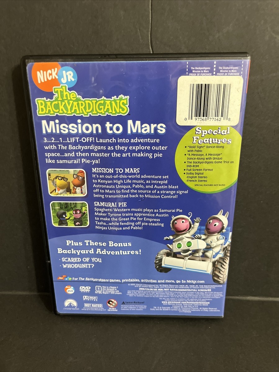 The Backyardigans: Mission to Mars (DVD, 2006) 97368771642| eBay