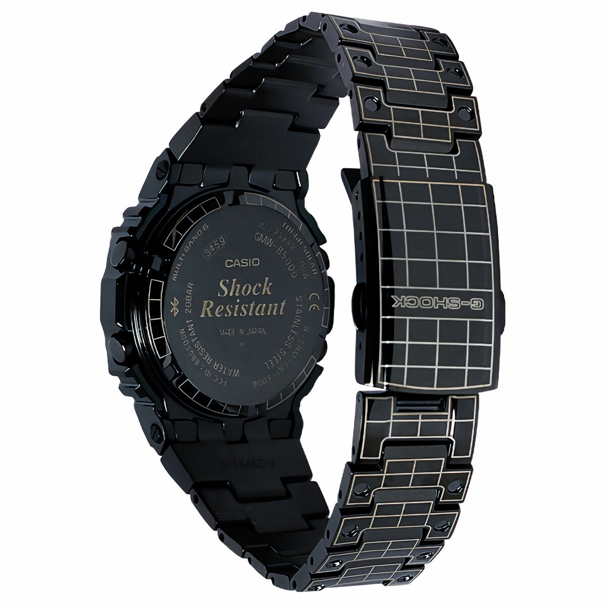 Casio G-Shock GMW-B5000CS-1JR Grid Tunnel Black Radio Solar