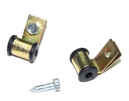 Reproduction Throttle Cable To Firewall Mounting Clip Set - Valiant- Chrysler - Picture 1 of 2