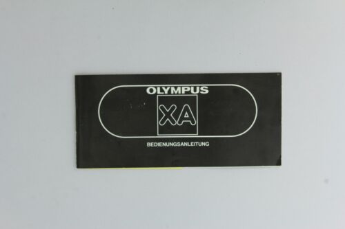 Manuel d'utilisation Olympus XA (12042553) - Photo 1/2