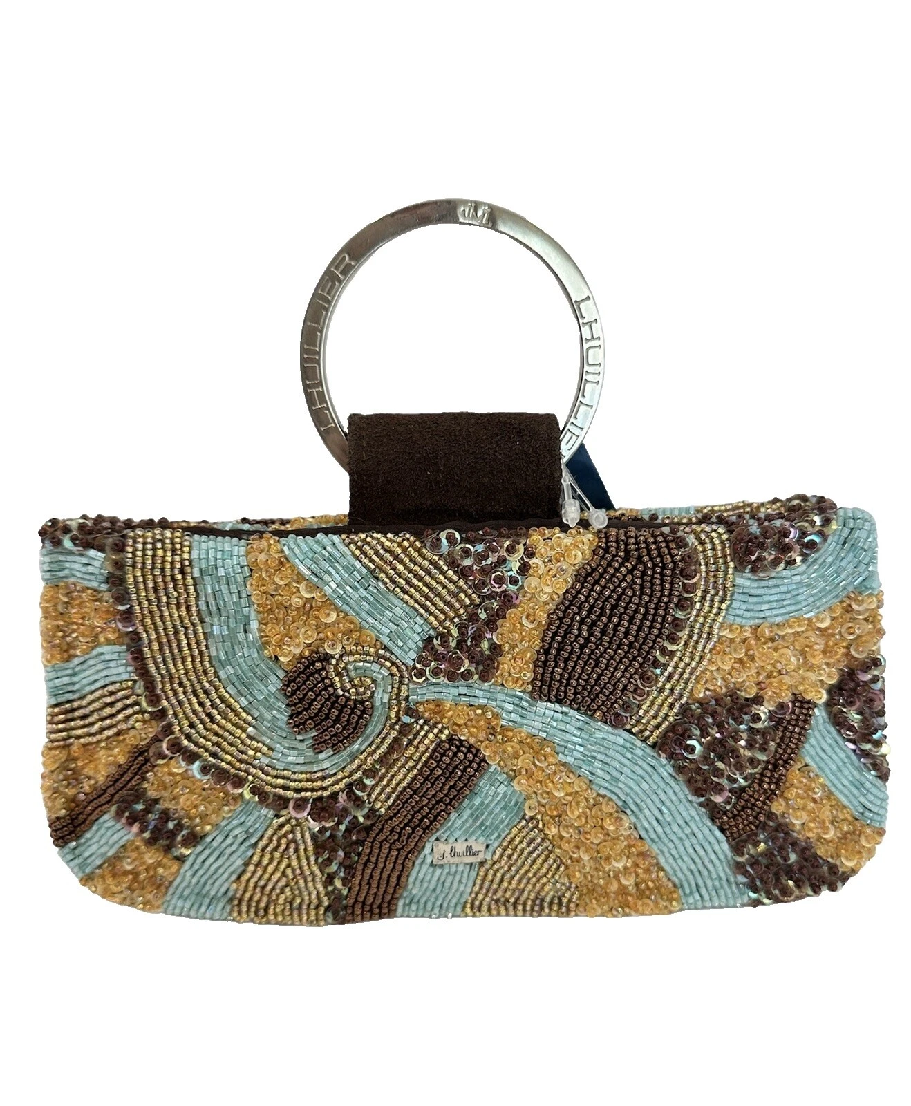 Multi-Color Metal Vintage Bolsas, Bolsos y estuches