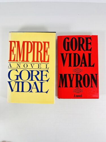 Empire & Myron By Gore Vidal Novels Hardcover with Dust Jacket Free Postage - Picture 1 of 21