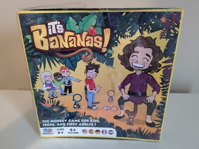 It's Bananas! The Monkey Tail Spiel McMiller Brandneu + Sealed Partyspiel