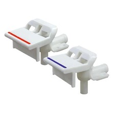 2x Water Dispenser Tap Drinking Fountain Tap Hot And Cold Spigot for Drinks