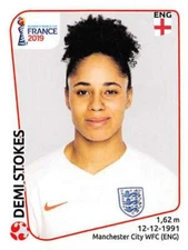 2019 Panini Women's World Cup France Stickers #260 Demi Stokes England