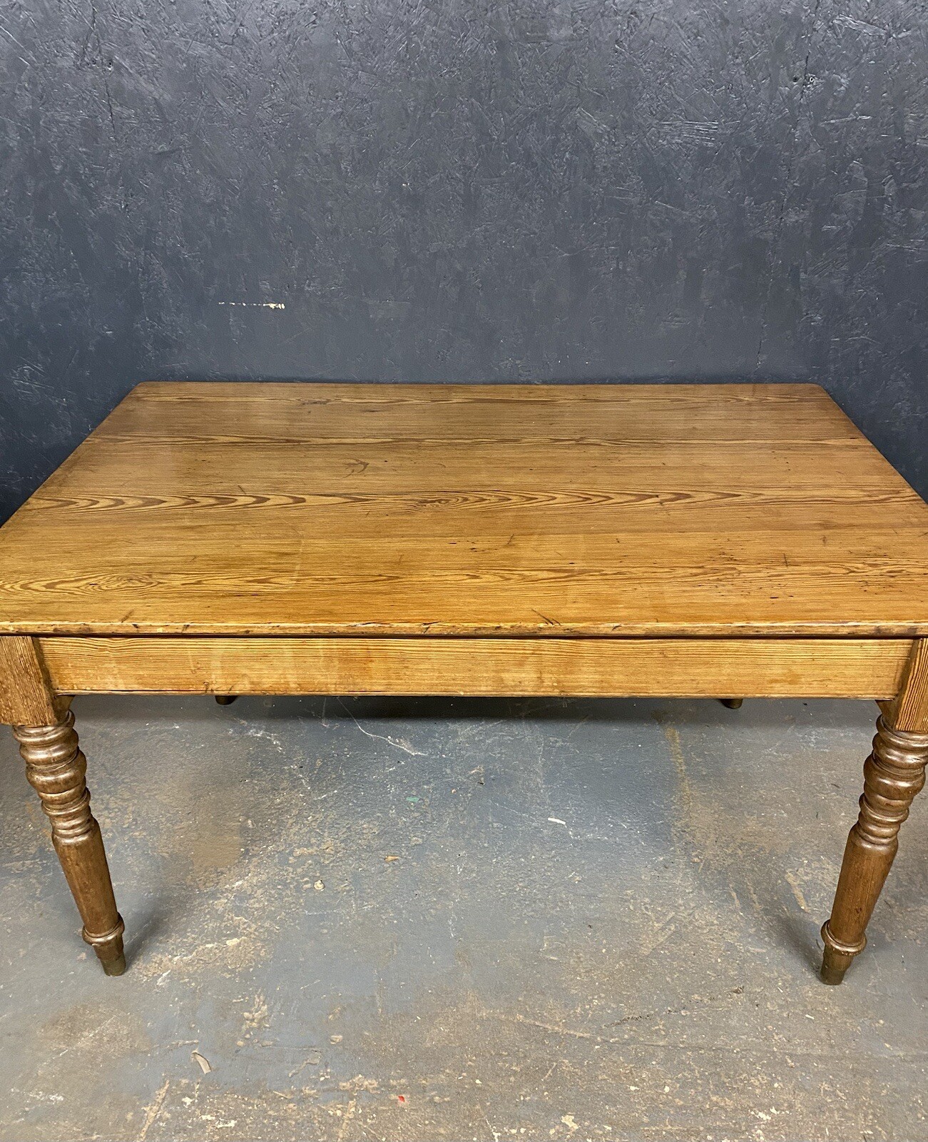 Antique Pine Dining Table Farmhouse Country Pine Table eBay