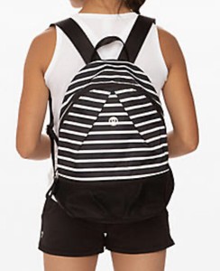 Lululemon Ivivva Black & White Yachtie Stripe Bringing It ...