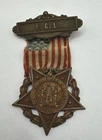 Vintage Grand Army Of The Republic Ribbon Pin Ladies Civil War 1886 FCL