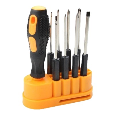 Multifunctional 8 In 1 Screwdriver Tools Kit with Ergonomic Handle for Easy Use