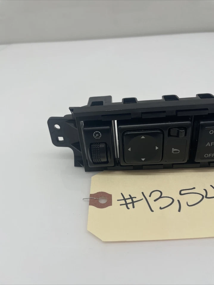 Infiniti M35 M45 2006 2007 2008 2009 espejo regulador Afs Vdc interruptor de control fabricante original Foto 2 de 4