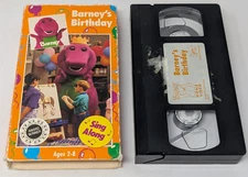 Barney - Barneys Birthday VHS 1992 The Lyons Group Tape Classic Kids Movie Film