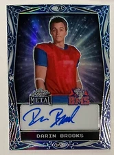 2024 Leaf Blue Mountain State BMS Darin Brooks Auto Autograph Purple #d /50