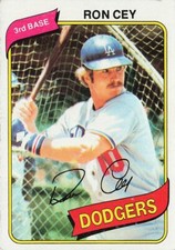 Ron Cey Topps 1980 Baseball Card #510