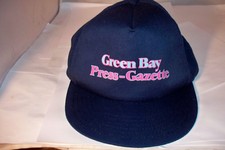 Vintage HTF Green Bay Press-Gazette Snapback Hat WI