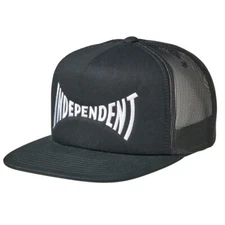 Independent Trucks SPAN Skateboard Snapback Trucker Hat BLACK