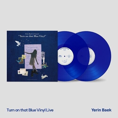 ペクイェリン Turn on that Blue Vinyl Yerin Baek Turn On That Blue Vinyl Live (2LP) - Unopened / EXPRESS