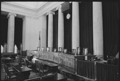 Photo:Court Chamber of the United States Supreme Court, 1979