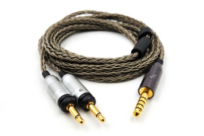 6N 16-core braided 4.4mm balanced Audio Cable For Fiio FT3 FT5 FT7