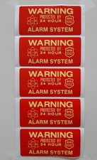 5 Security Stickers - A 4.95 Security System For Your Home Or Business 5 Security Stickers - A 4.95 Security System For Your Home Or Business