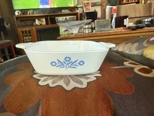 Vtg Corning Ware Blue Cornflower 1-3/4 Cup Petite Casserole Dish P-41-B *No Lid*